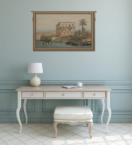 Temple of Philae European Tapestry