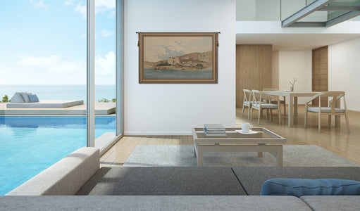 Temple of Kalabshee European Tapestry