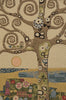 Tree of Life by Klimt I Italian Tapestry Wall Hanging