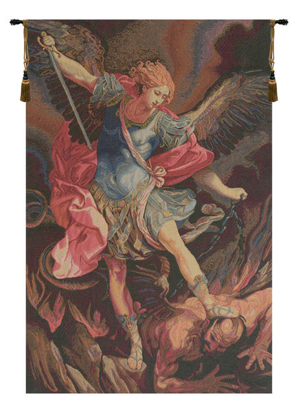 St. Michele Arcangelo Italian Tapestry Wall Hanging