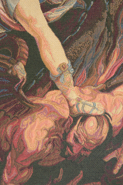 St. Michele Arcangelo Italian Tapestry Wall Hanging