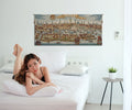 Venice Ancient Map Italian Tapestry Wall Hanging