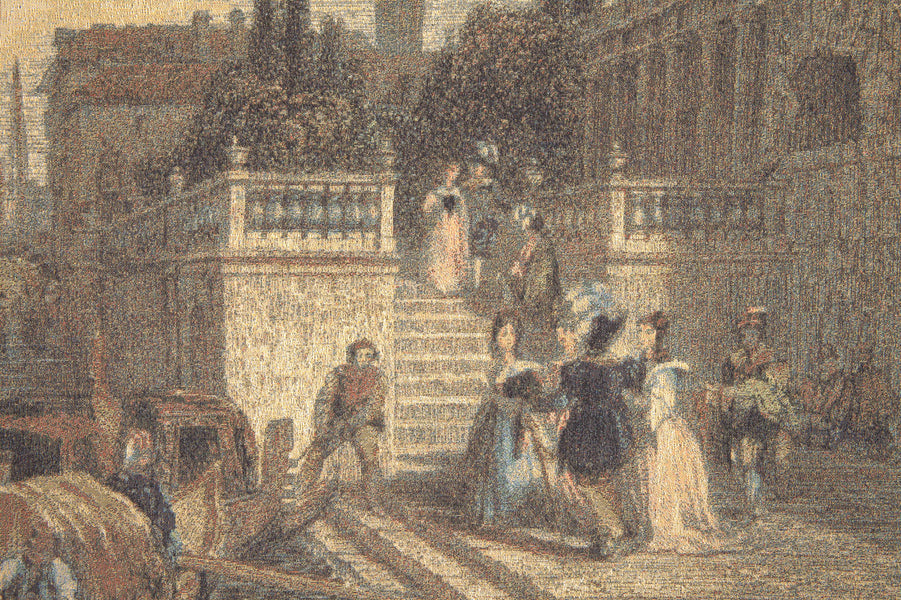 S.M. Della Salute Italian Tapestry Wall Hanging