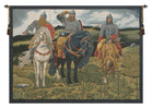 Knights the Bogatyrs Italian Tapestry Wall Hanging