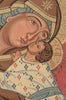 Icon Madonna Italian Tapestry Wall Hanging