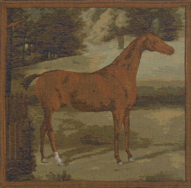 Alezan Horse French Tapestry Cushion