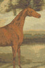 Alezan Horse French Tapestry Cushion