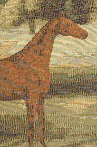Alezan Horse French Tapestry Cushion