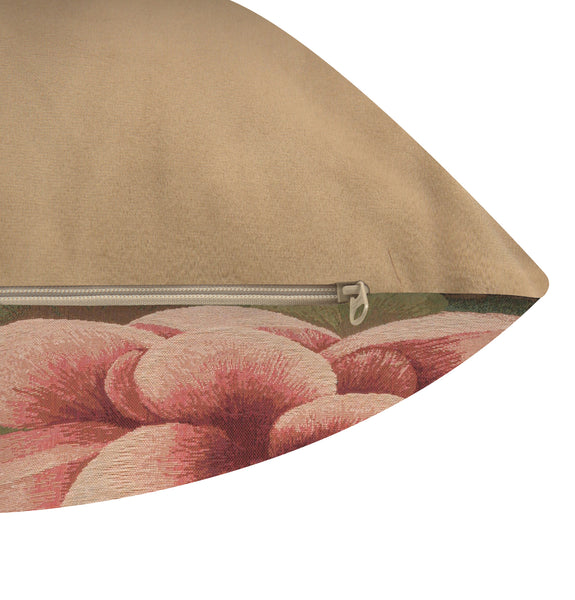 Water Lilly Flower French Tapestry Cushion