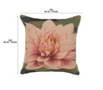 Water Lilly Flower French Tapestry Cushion