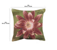 Red Star Flower French Tapestry Cushion