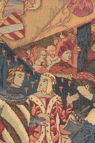 Le Tournai I Vertical French Tapestry