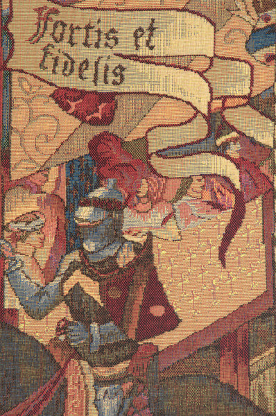 Le Tournai I Vertical French Tapestry