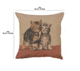Two Kittens French Tapestry Cushion
