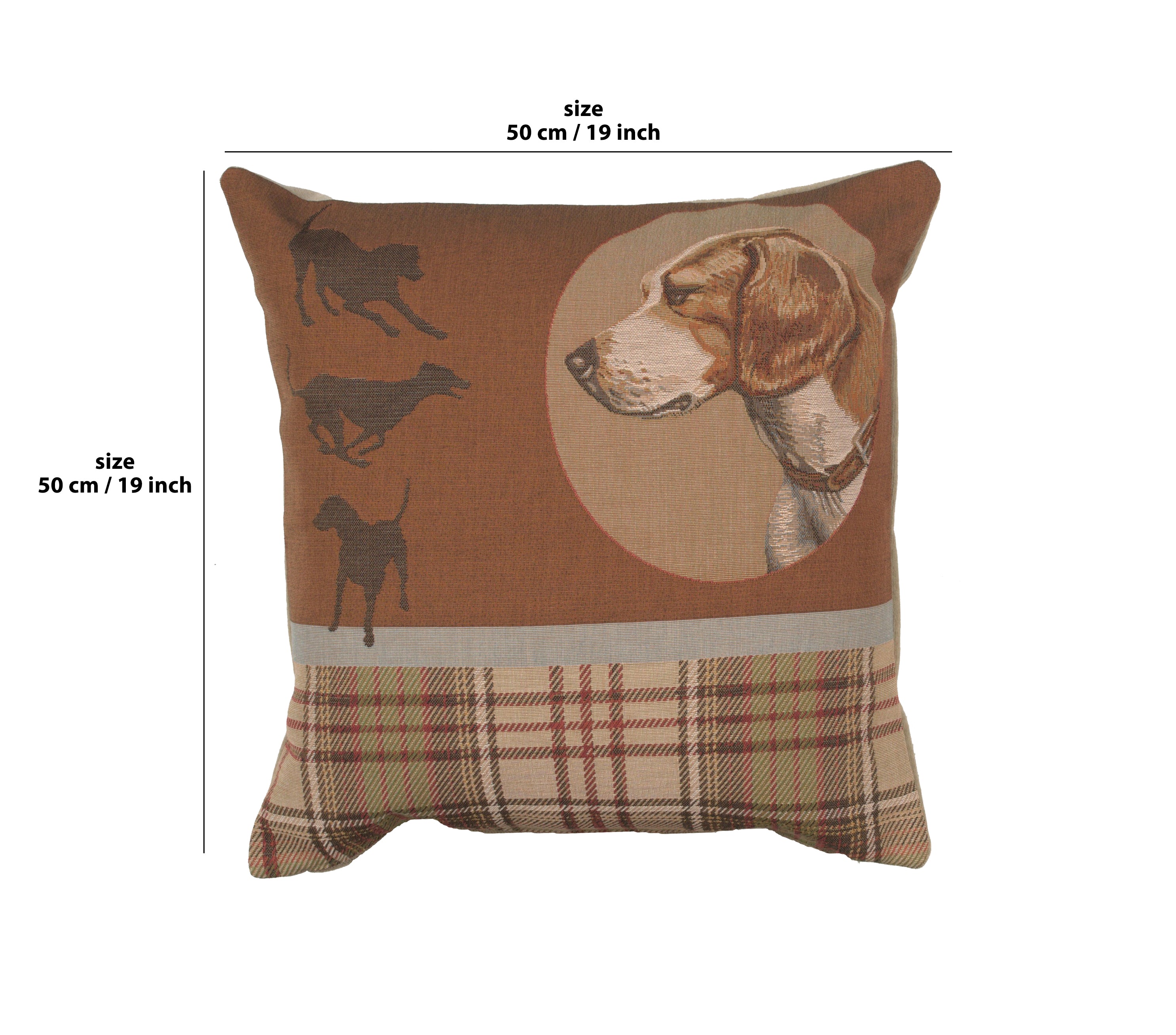 Scottish Dogs French Tapestry Cushion