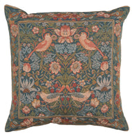 Birds Face to Face II French Tapestry Cushion