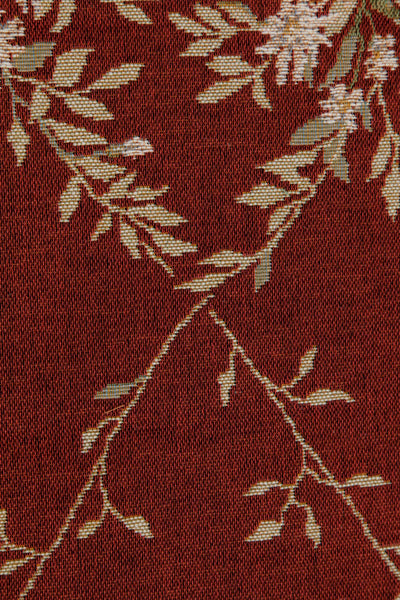 Aubusson Red French Tapestry Table Runner