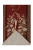 Aubusson Red French Tapestry Table Runner