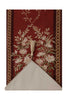 Aubusson Red French Tapestry Table Runner