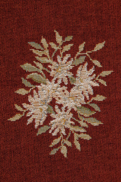 Aubusson Red French Tapestry Table Runner