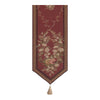 Aubusson Red French Tapestry Table Runner