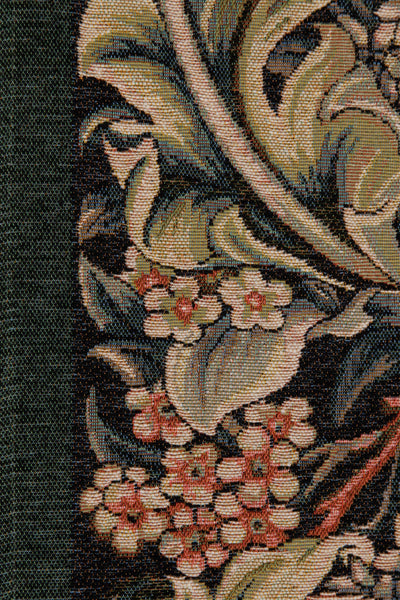 William Morris Green French Tapestry Table Runner