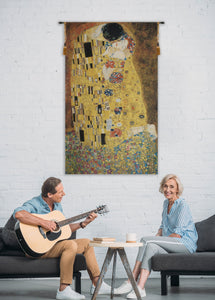 The Kiss Flanders Belgian Tapestry Wall Hanging
