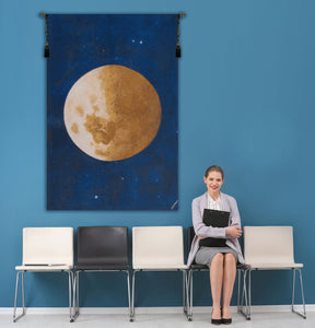 Lune Moon Belgian Tapestry Wall Hanging
