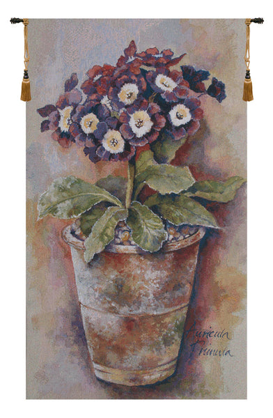 Primula Belgian Tapestry Wall Hanging