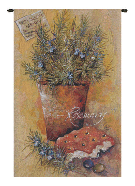 Rosemary Belgian Tapestry Wall Hanging