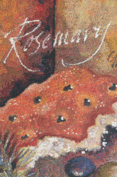 Rosemary Belgian Tapestry Wall Hanging