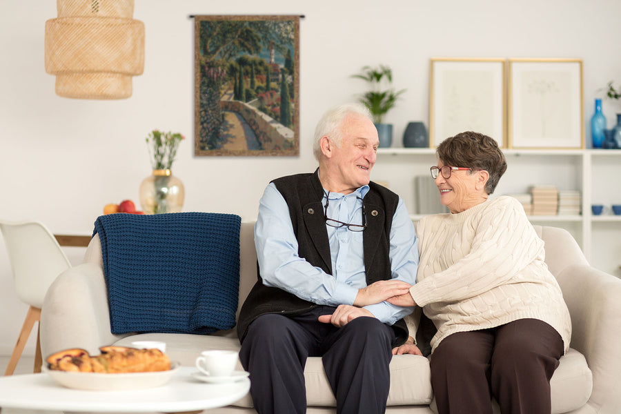 Varenna Vista Mini Belgian Tapestry Wall Hanging