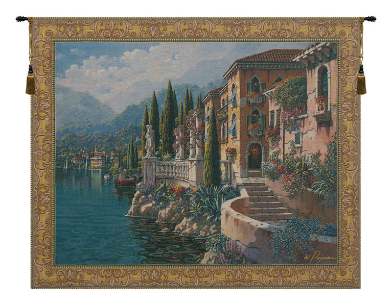 Morning Reflections Flanders Belgian Tapestry Wall Hanging