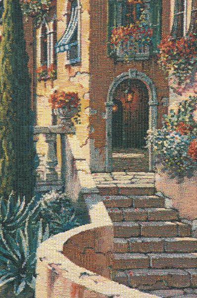 Morning Reflections Flanders Belgian Tapestry Wall Hanging