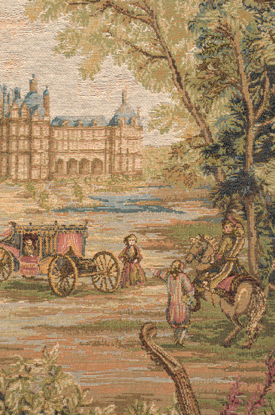 Verdure Au Chateau II French Tapestry