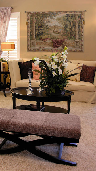 Verdure Au Chateau II French Tapestry