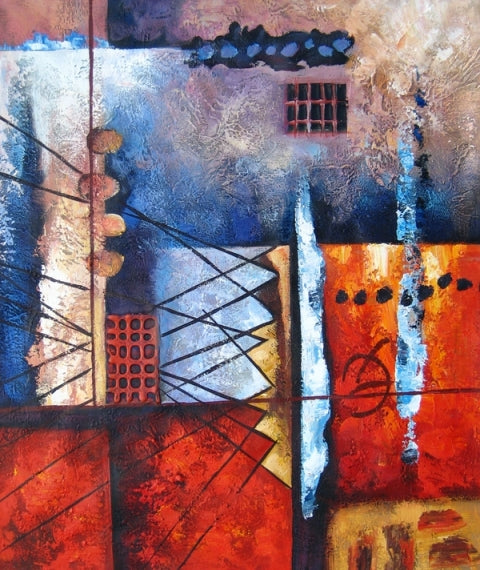 Shard Canvas Oil Painting