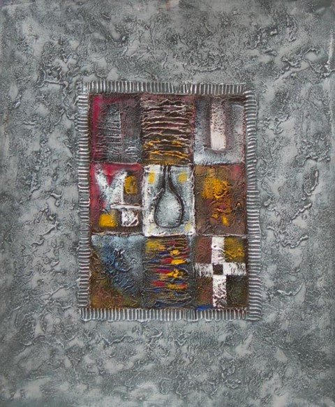 Patchwork on the Stone Canvas Oil Painting