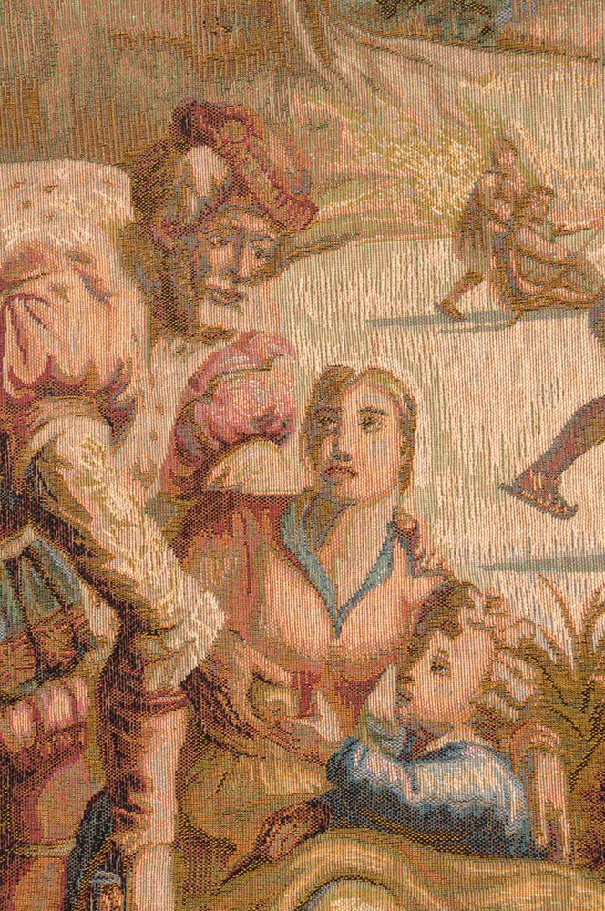 Les Patineurs French Tapestry