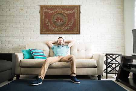 Vase Empire French Tapestry