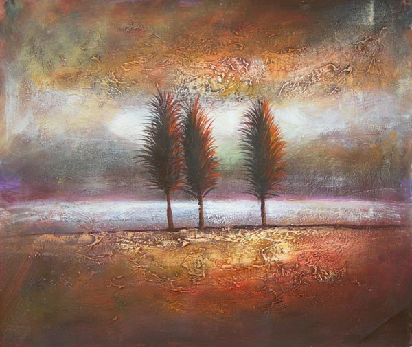 Dust Storm Canvas Oil Painting