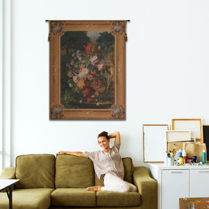 Grand Bouquet Flamand French Tapestry