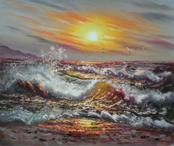 Spoon Drift Canvas Oil Painting
