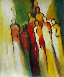 In This Together Canvas Oil Painting
