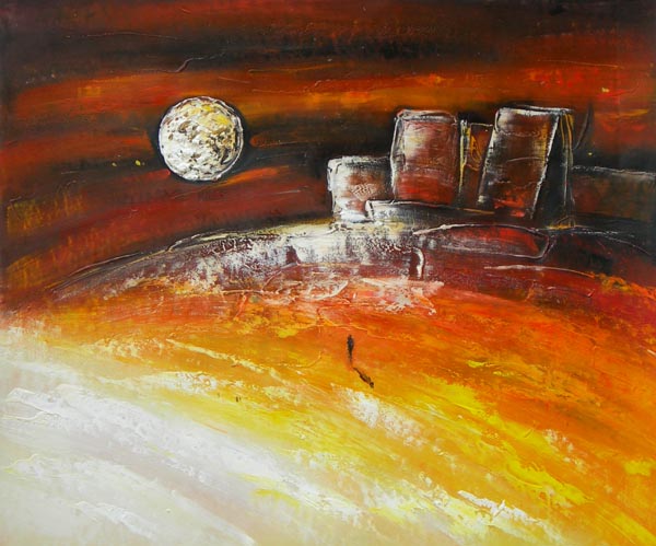 Moonlit Mysteries Canvas Oil Painting