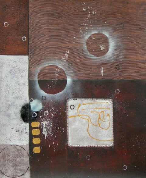 Mahogany Canvas Oil Painting
