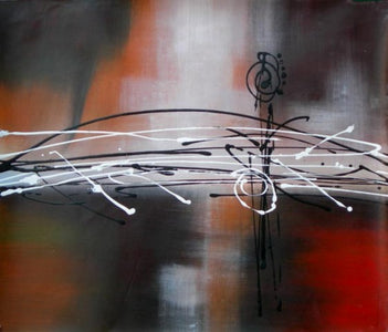 Movement Canvas Oil Painting