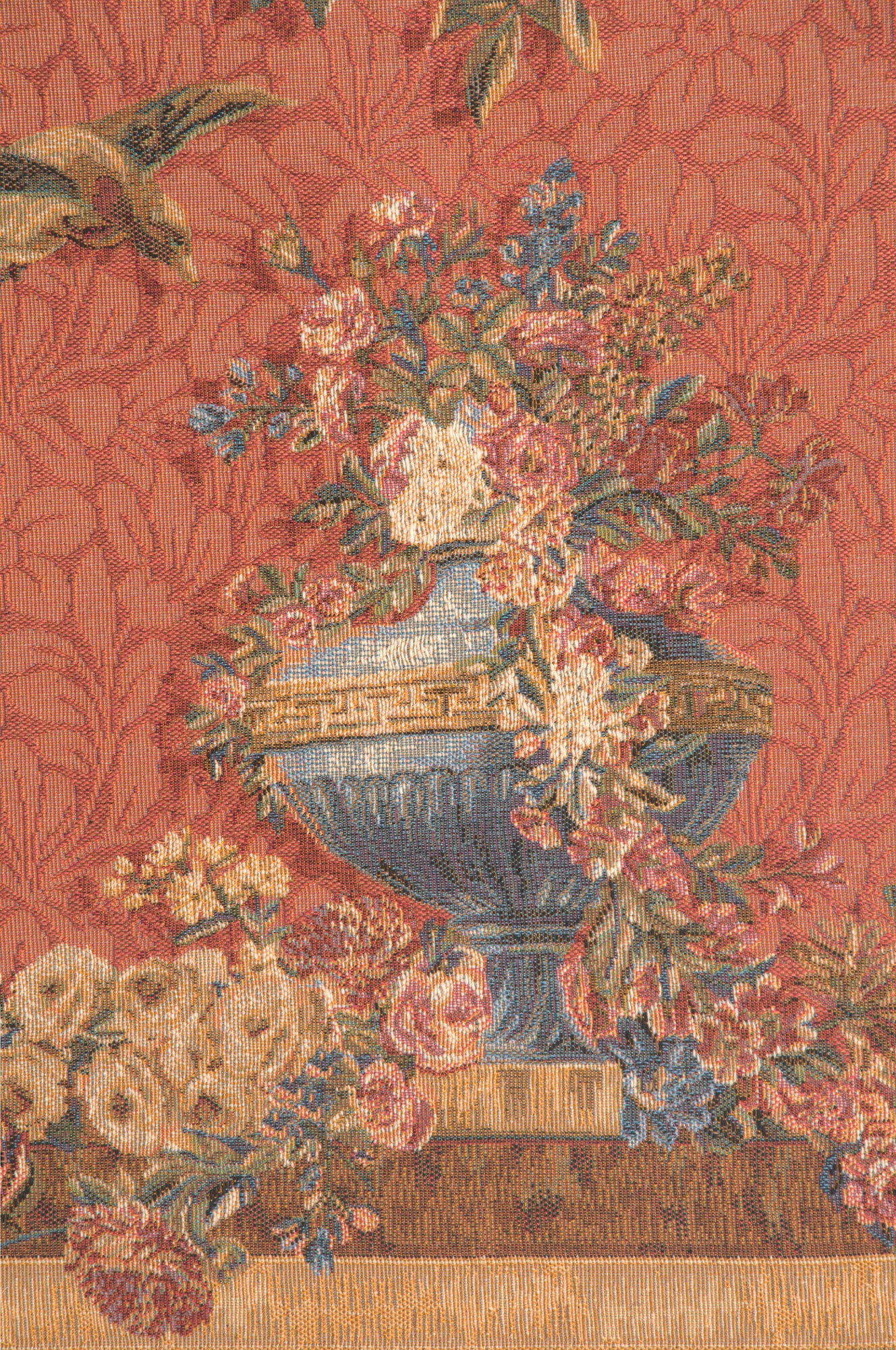 Medallion Serenade Rouge French Tapestry