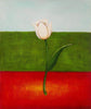 White Tulip Canvas Oil Painting