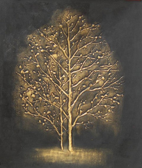 Gilded Trunks Canvas Oil Painting